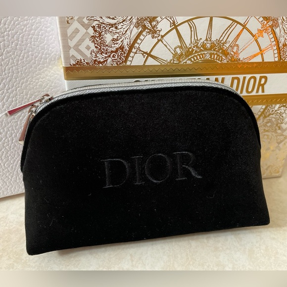 DIOR Black Pouch Lux Beauty Bundle NEW - Picture 7 of 12